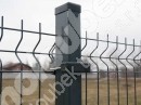 Oplocení plotovými panely u firmy v Ostrově nad Oslavou