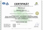 Certifikace ČSN EN ISO 9001:2016