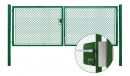 Brána zahradní dvoukřídlá výška 150 x 450 mm na FAB Exklusiv různé barvy
